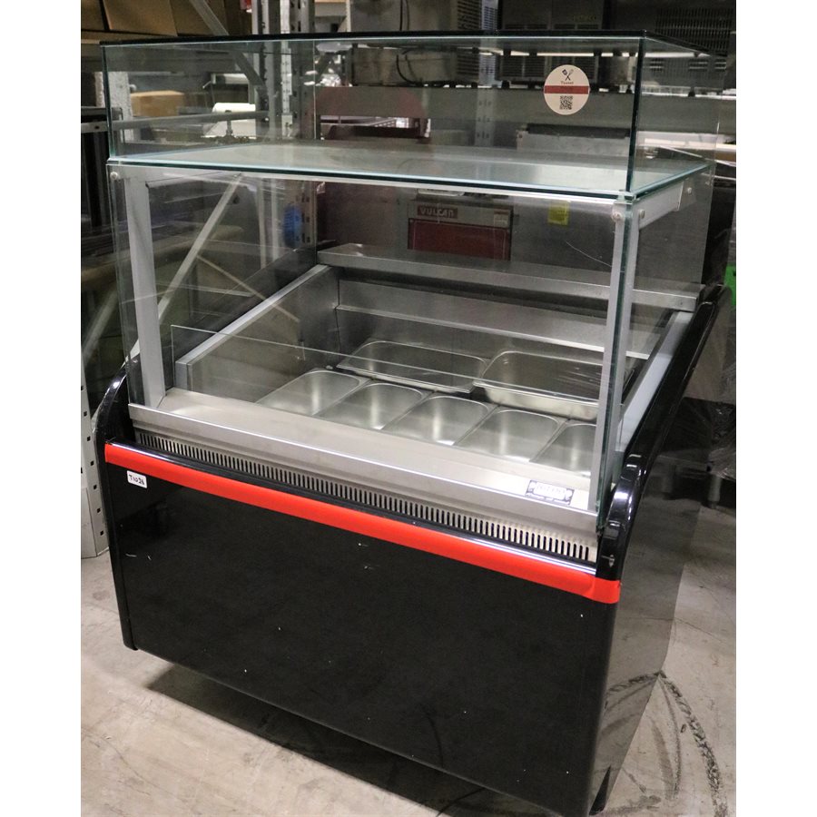 USED IGLOO ARB2F3 Slim Gelato Ice Cream Freezer Black