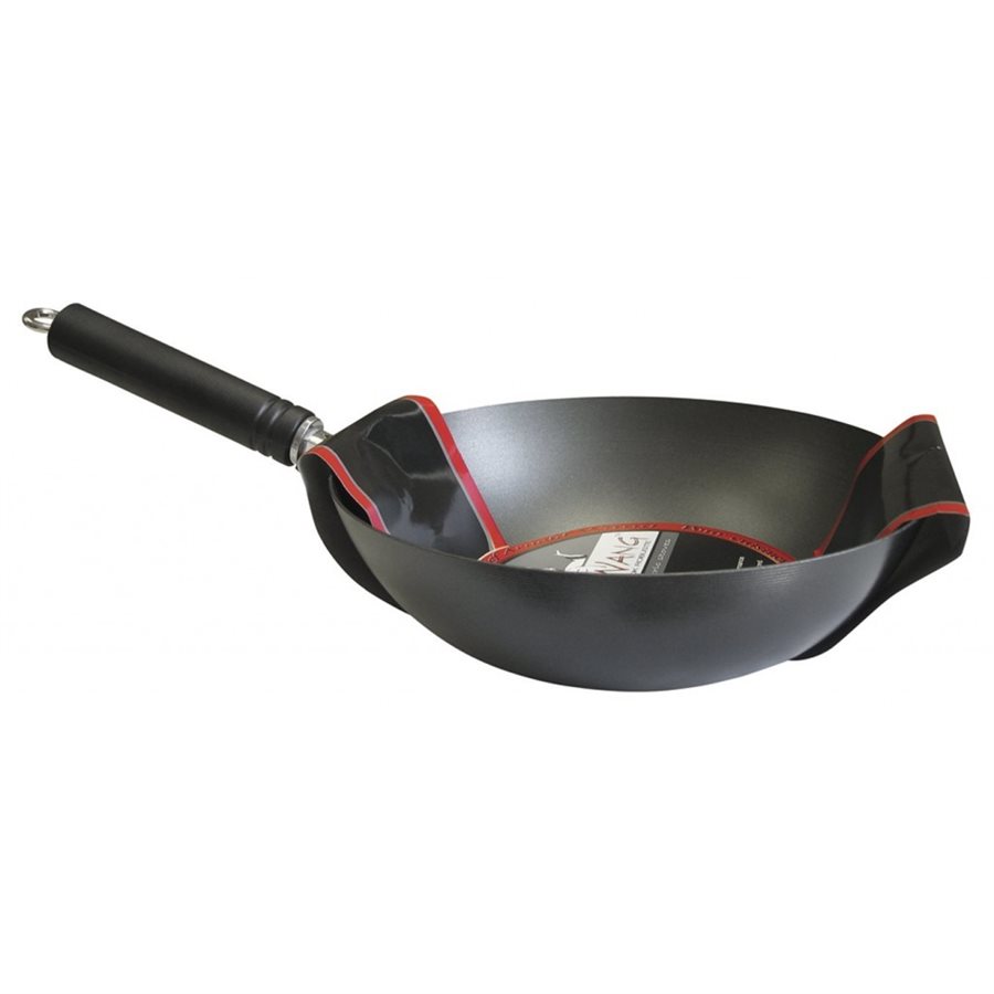 Wok, 13" Diameter, Carbon Steel