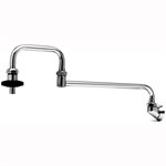 Pot Filler, Wall Mount, 18" Double Joint Nozzle, On/Off Controls