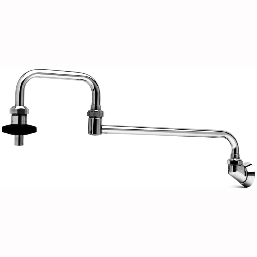 Pot Filler, Wall Mount, 18" Double Joint Nozzle, On/Off Controls