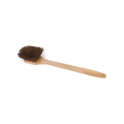 Pot Brush, Palmyra Bristles, Wood Handle, 20"