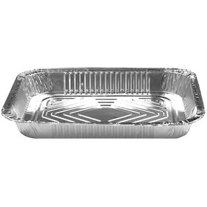 HALF SIZE FOIL FOOD PAN - 10/PK