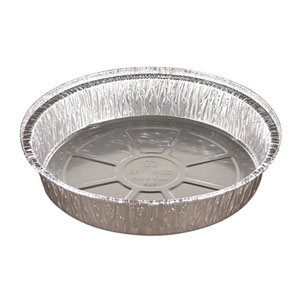 7" ROUND ALUMINIUM FOIL CONTAINERS 125/PK