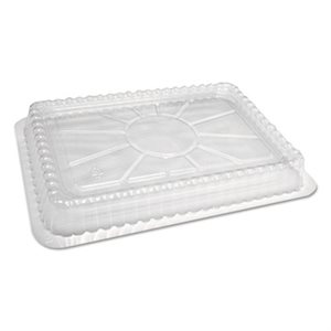 PLASTIC DOME LID FOR 1 LB. RECT. CONTAINERS - 125/PK