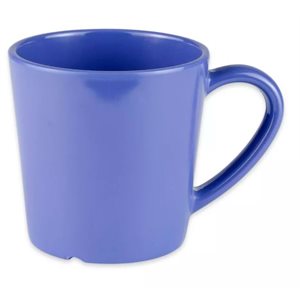 Melamine Coffee Cup, 8oz, Peacock Blue