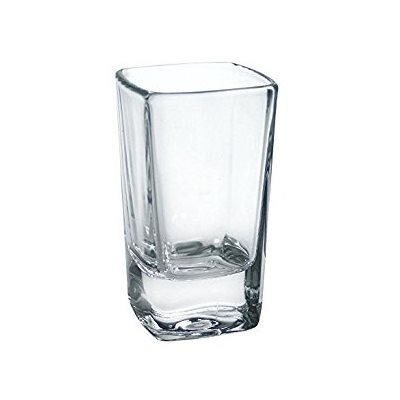 Glass (Shooter), Tall, Square, 2.75 Oz / 81 ML, 72/Case