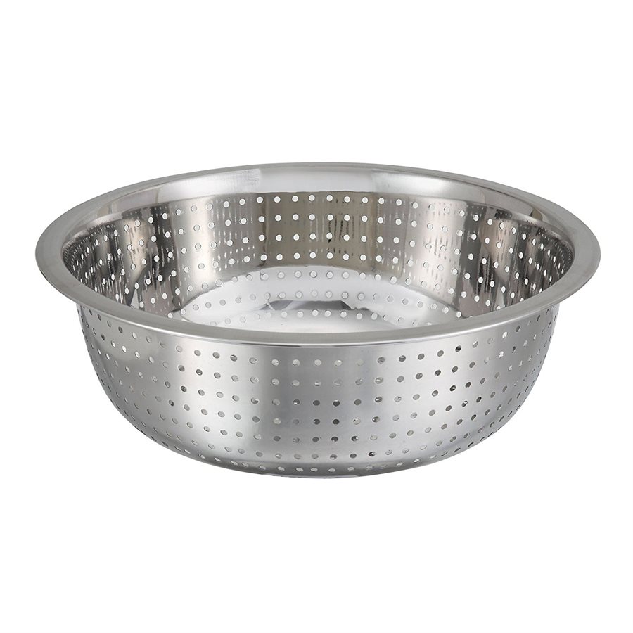 Colander, Chinese, 11" Diameter, Stainless Steel