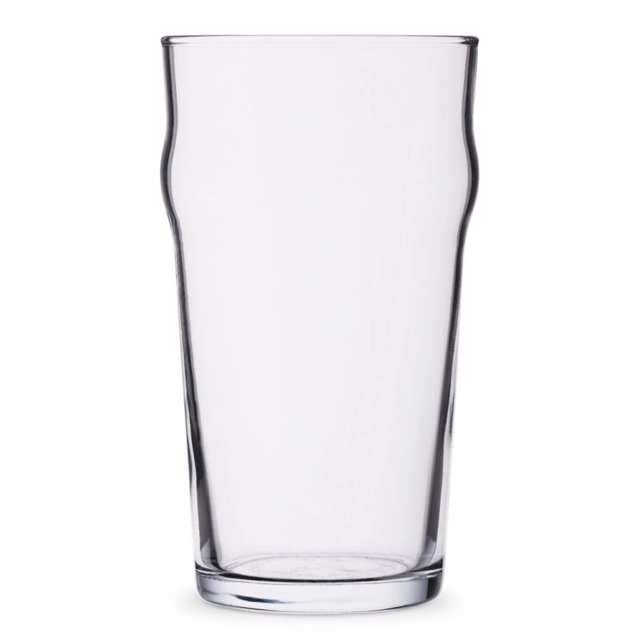 Nonic Beer Glass 20 oz. , With CAGE Logo