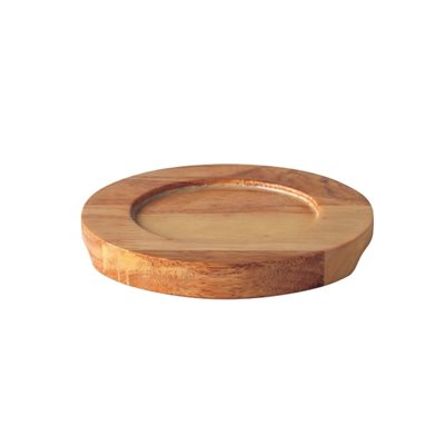 Stand, Oval, Wood, 5.5"