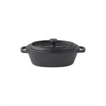 Casserole, Fer De Fonte, Couvercle Inclus, 5 X 3.5 Po