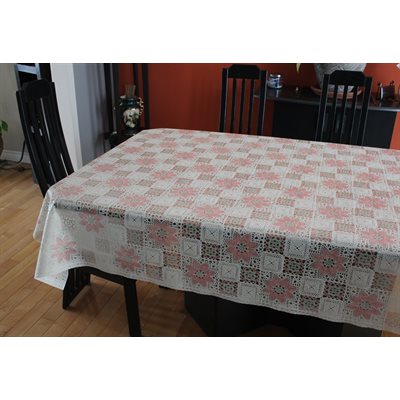 Nappe de Table "Fleurs", 54 Po x 25 Mètres