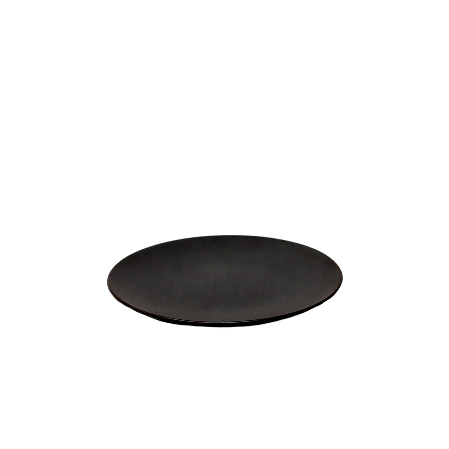 Coupe Shape Plate 6.4" , Black