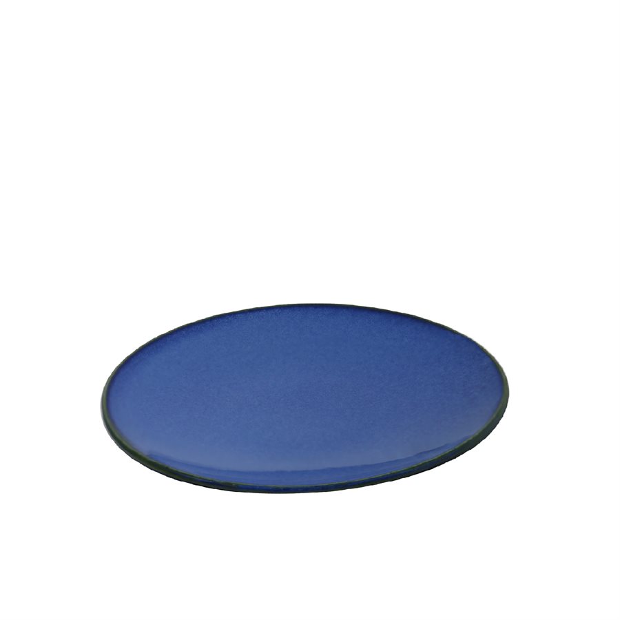 Coupe Shape Blue Sky Plate 8"