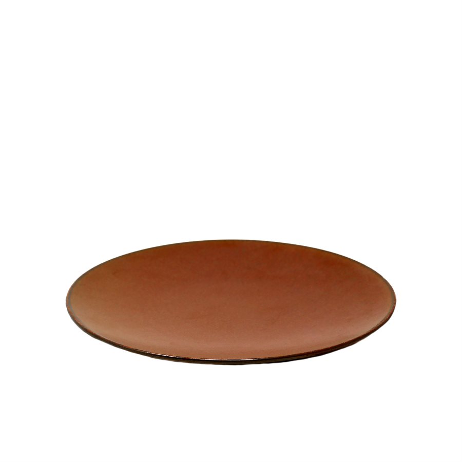 Plate Round Coupe Shape 10" , Rustic Color