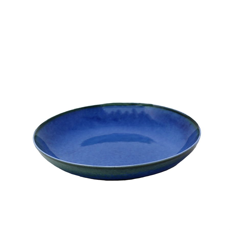 Coupe Shape Blue Sky Soup Plate 8"