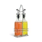 Cruet Set (Oil,Vinegar), With Caddy, 6 Oz/175ML