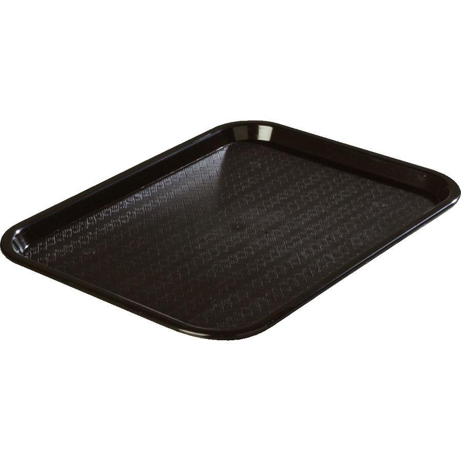 Tray, Cafeteria/Fast Food, Black, 10 X 14"