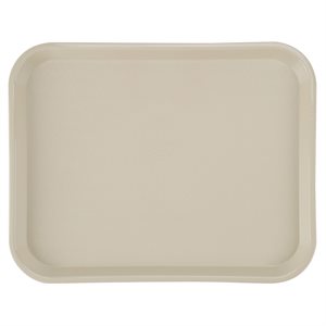 Tray, Cafeteria/Fast food, Beige, 14 X 18"