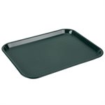 Tray, Cafeteria/Fast Food, Forest Green, 14 X 18"