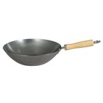 Wok "Typhoon" En Acier Au Carbone, Diamètre 27 CM