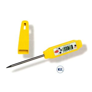 Pocket Thermometer (Pen Style), Digital, Waterproof, 2.75" Stem