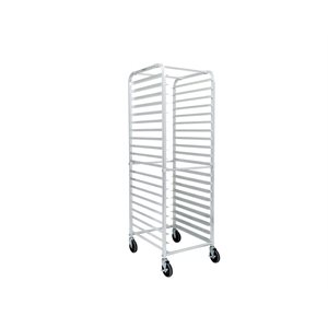 Chariot en aluminium 20 tablettes, 20 1/4" de large