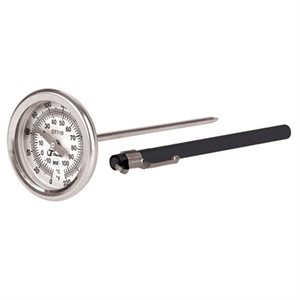 Dial Thermometer, 5" Stem, Dishwasher Safe, With Protective Sleeve