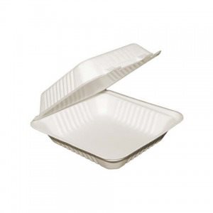 9" X 9" ECO-FRIENDLY TAKE-OUT CONTAINER (150 BX)