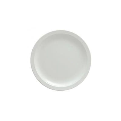 Assiette Ronde, Bord Réduit, "Buffalo Bright White", Dia 16.5CM, 3Dz