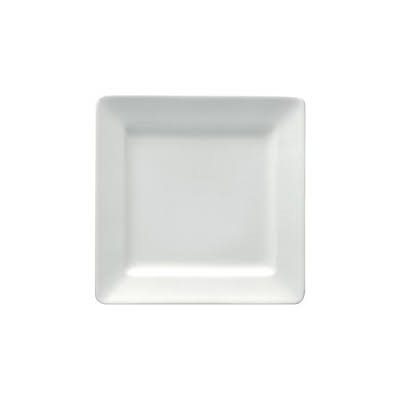 Plate, Square, Buffalo Bright White, 12", "Oneida", 1Dz