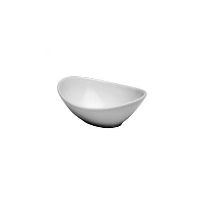 Bowl, Oval, Buffalo Bright White, 9.5 Oz / 281 ML, 6.25" Dia, 3Dz