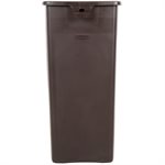 Trash Can (Waste Container), 23 US Gallon (87.1L), Brown