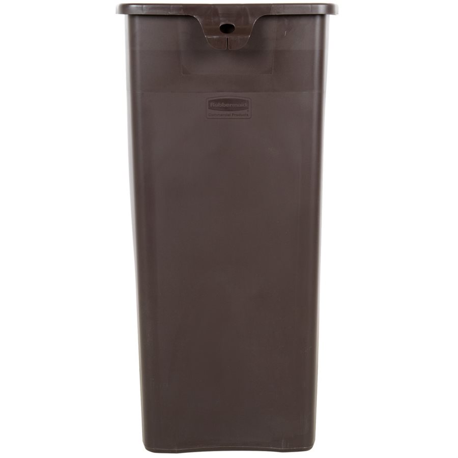 Trash Can (Waste Container), 23 US Gallon (87.1L), Brown