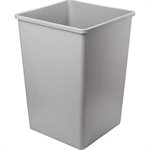 Poubelle Commerciale Rubbermaid 35 Gallons, Gris Poubelle Commerciale Rubbermaid 35 Gallons, Gris