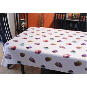 Nappe de Table "Cupcakes", 54 Po x 20 Mètres