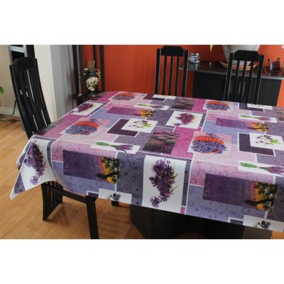 Nappe de Table "Mauve", 54 Po x 20 Mètres