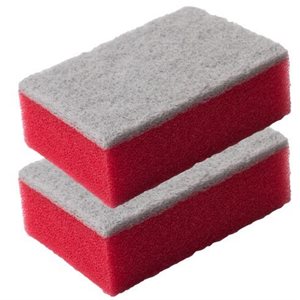 SPONGE SCOURING PAD (pk of 2)