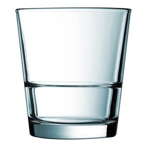 Verre "Double" A l'Ancienne, Empilable, 12 Oz