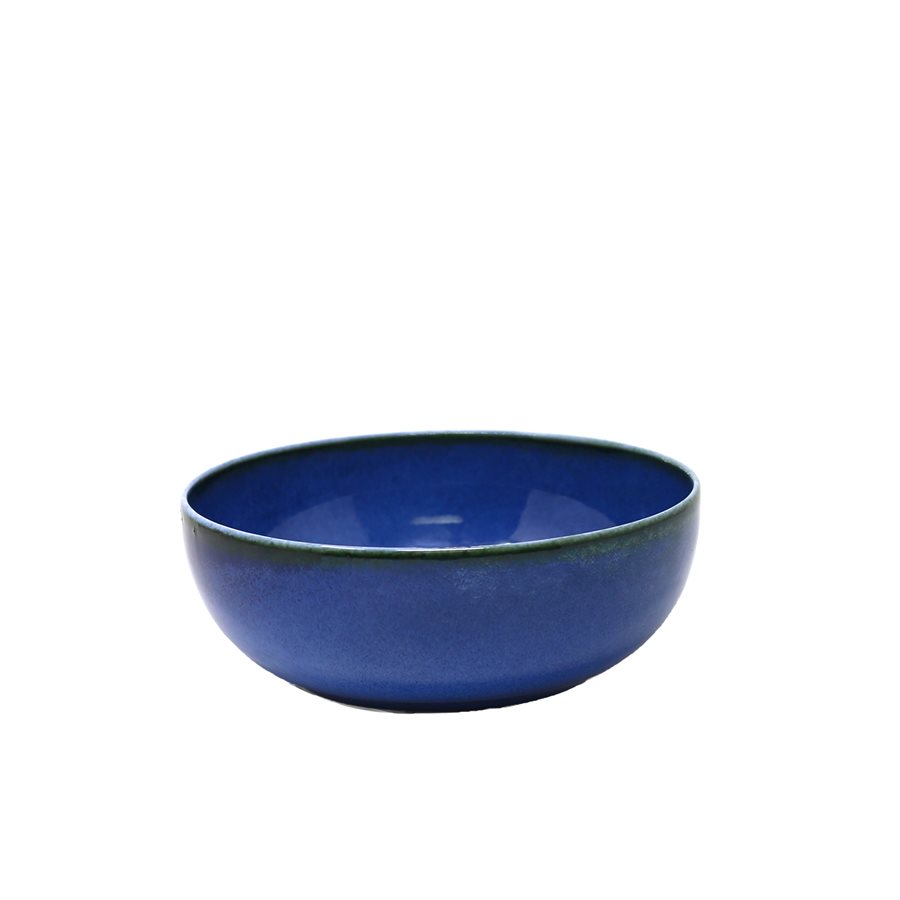 Round Coupe Shape Deep Bowl 6.4" , Blue Sky Color