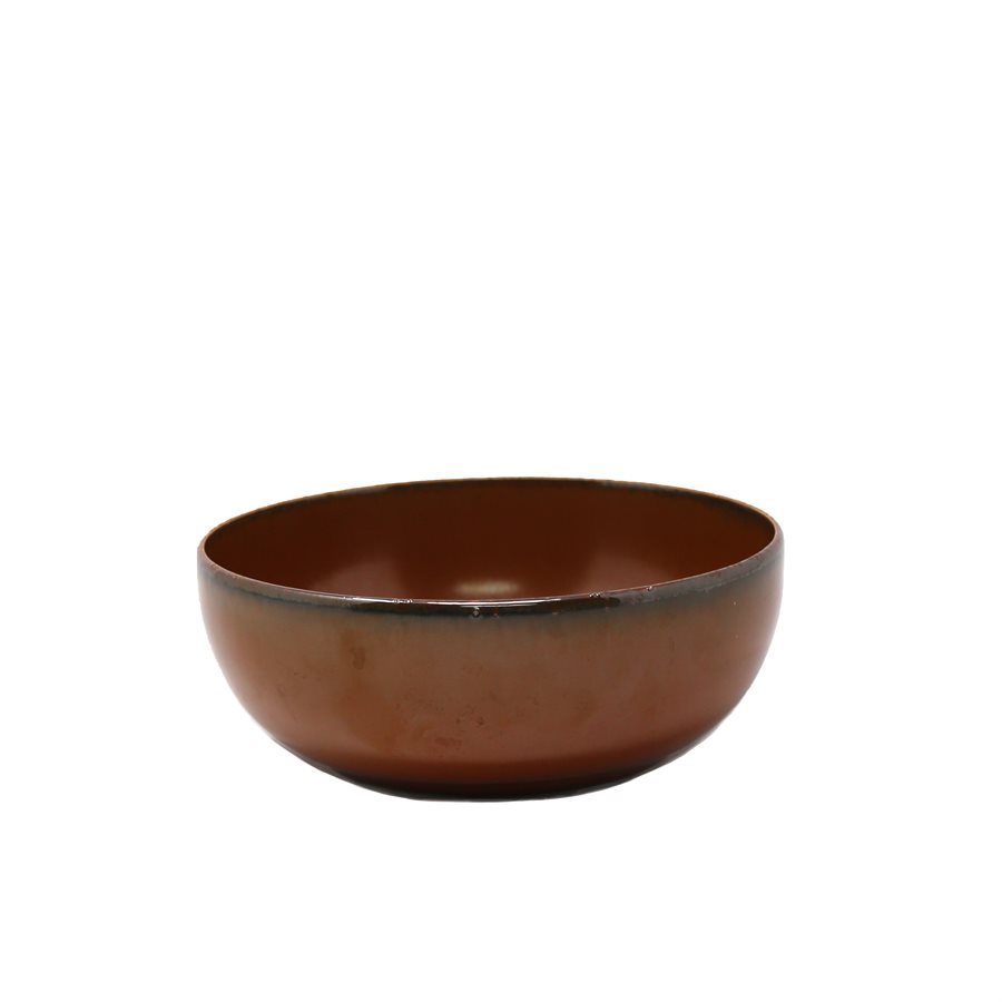 Round Coupe Shape Bowl 6.4" , Rustic Color