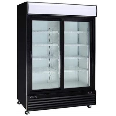 Refrigerateur(Présentoir Réfrigéré), (2)Portes En Verre CoulissanteS, 50 PI.CU, 115V Refrigerateur(Présentoir Réfrigéré), (2)Portes En Verre CoulissanteS, 50 PI.CU, 115V