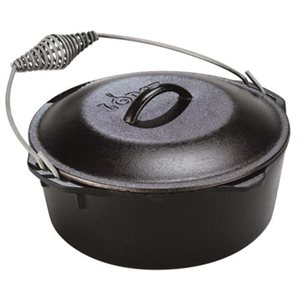 7 Quart Cast Iron Dutch Oven With Bail Handle