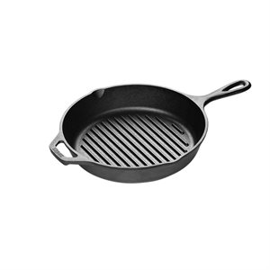 Cast Iron Grill Pan - 10 1/4 Inch 