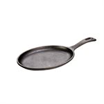 Oval Cast Iron Serving Griddle - 10 x 7.5"