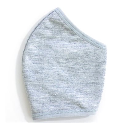 FACE MASK, WASHABLE, 65/35 (POLY/COTTON) - GREY