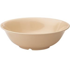 Bowl, Round, 4.5 Oz / 133 ML, Rimmed, Melamine, Beige