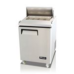 SANDWICH PREP TABLE, ONE SOLID DOOR, 6.5CU/FT (115V/60HZ)