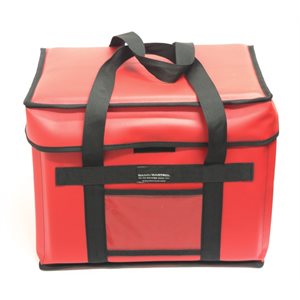 Sac De Livraison Pour Pizza, Moyen, Rouge, 16 X 12 X 12 Po