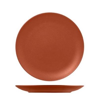 Assiette a Diner Sans Bord 27cm - Rouge Neo Fusion