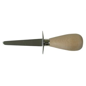 Couteau A Huitre, Avec Protège-Doigts, Lame En Acier